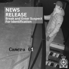BNE Suspect in News Release Template