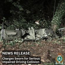 Charges Sworn Collision News Release 2025 January